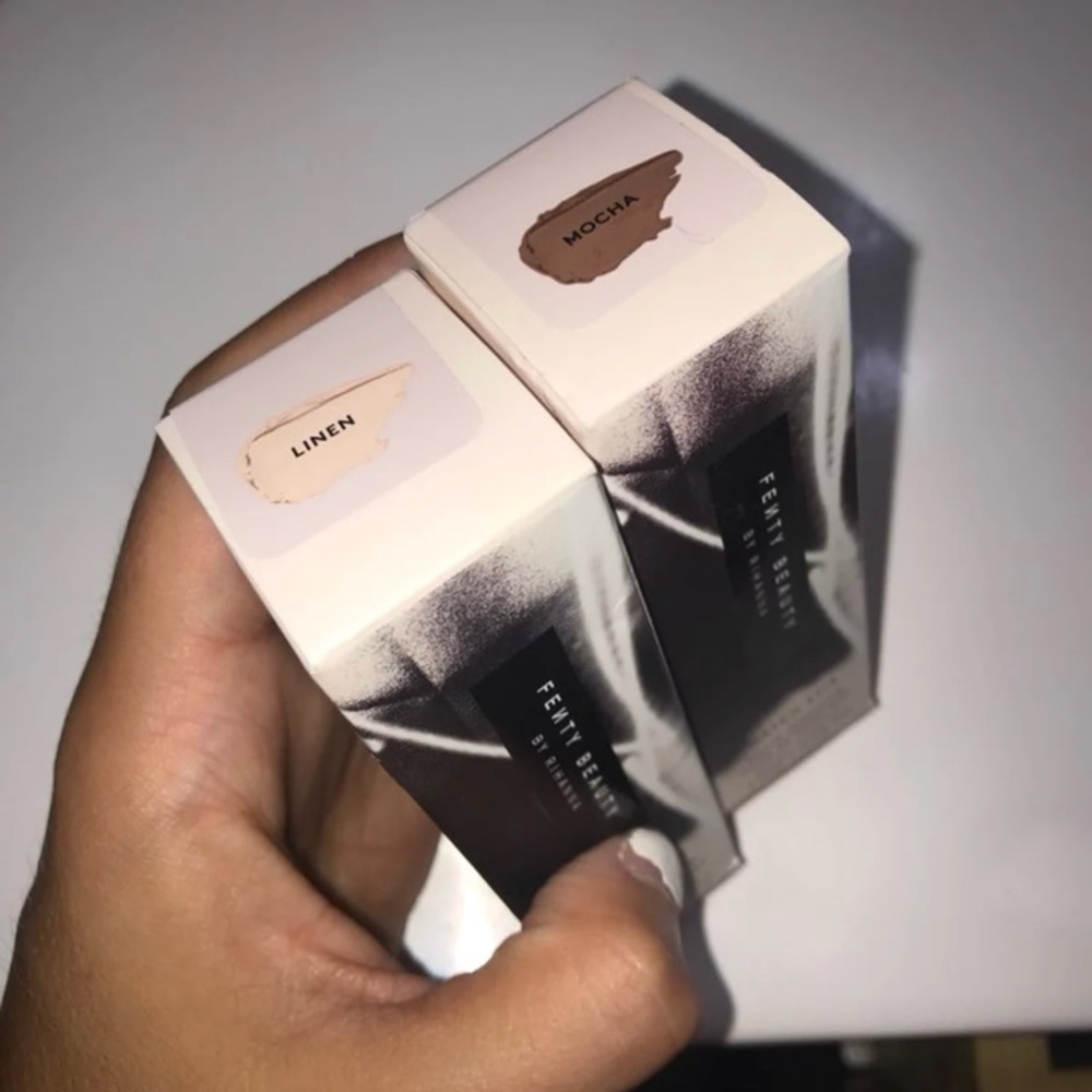 Both NEW. Authentic Fenty beauty trio stix